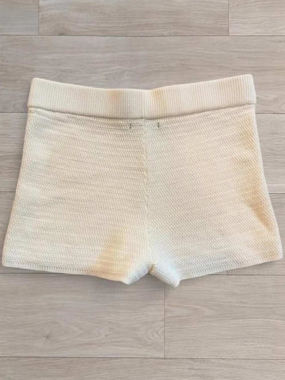Forever 21 White Knit Shorts